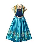 American Vogue ANNA ELSA FROZEN FEVER Girl's Birthday Dress Costume