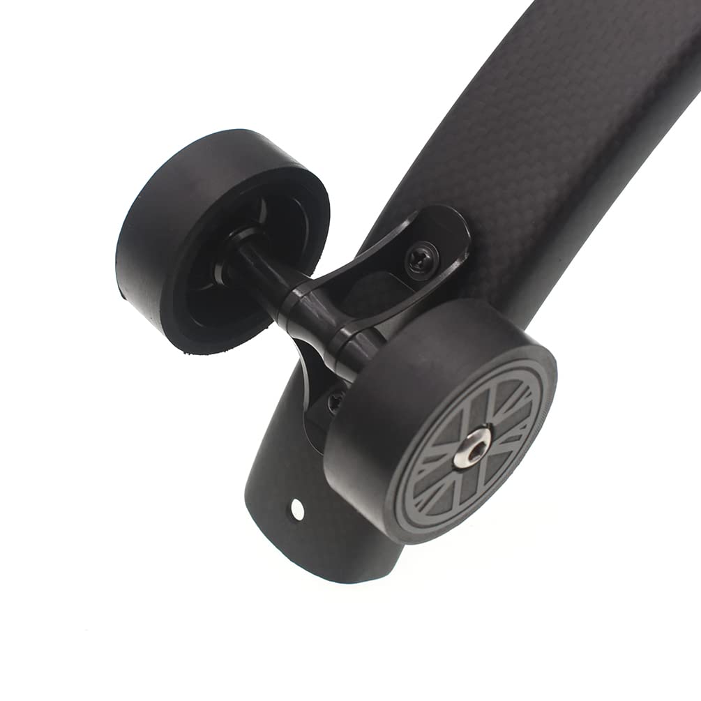 Wide Double Mudguard Roller for BROMPTON Union Jack in BLACK