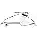 Rear Right Side Power Window Motor and Regulator Assembly Replacement Compatible with 2001 2002 2003 2004 Jeep Grand Cherokee
