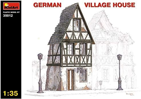 Mini Art Plastics German Village House