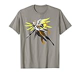 Overwatch Mercy Battle Ready Spray Tee Shirt