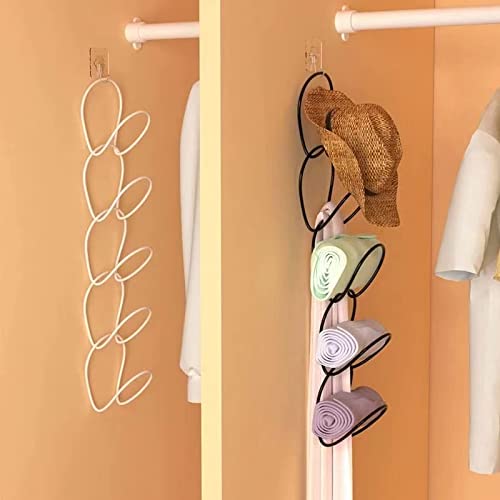 Bananasoul Hat Racks，Baseball Cap Hook，Towel Rack， Used for hat Storage Rack, Baseball hat Rack Rack Rack Storage Wall Hanging Door Hanging Scarf Rack Used for Doors, Walls, Closets, bathrooms, Black