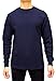 Access Men's Heavyweight Long Sleeve Thermal Crew Neck Top Navy Extra Large