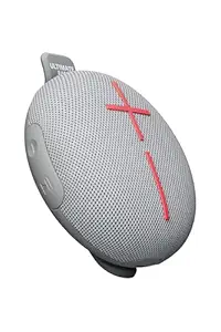 Ultimate Ears MINIROLL Ultra-Portable Waterproof Bluetooth Speaker, Big Bass, IP67 Dustproof, 40 m (131 ft) Range - Revive Grey