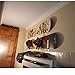 YYST Snowboard Storage Rack Wall Mount - Hardware and Screw Cover Included