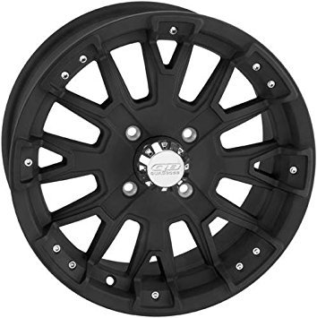 QuadBoss Scoville Boss Wheel - 15x7 - 5+2 Offset - 4/137 - Matte Black , Bolt Pattern: 4/137, Rim Offset: 5+2, Wheel Rim Size: 15x7, Color: Black, Position: Front/Rear RT-GW17A157137DBB