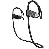 STOGA Cozypony Touch Button Bluetooth Sport Earphones Wireless Bluetooth Stereo Headphones with 6 Hour Playtime and CVC 6.0 Noise Cancellation, Shockproof and Sweatproof for Running, Workout, Gym