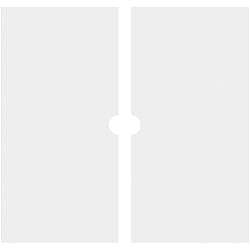 Ekena Millwork CMP36KX2-03000 Knox Architectural