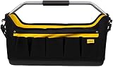 Stanley Open Tool Bag Tote 22 Inch Waterproof Base Multi-Pockets Organizer view 2