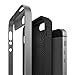 iPhone SE Case, Caseology [Wavelength Series] Textured Pattern Grip Cover [Black] [Shock Proof] for Apple iPhone SE (2016) & iPhone 5S / 5 (2013) - Black