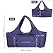 TENDYCOCO Yoga Mat Bag Large Yoga Mat Tote Sling Carrier with Side Pockets and Zippers – Purplethumb 2