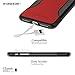 iPhone 8 Case and 7 Case, SaharaCase Protective Kit Bundle with [ZeroDamage Tempered Glass Screen Protector] Rugged Protection Anti-Slip Grip [Shockproof Bumper] Slim Fit - Black Red