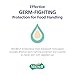 MICRELL SDX-7 Antibacterial Lotion Soap, Floral Fragrance, 700 mL Lotion Soap Refill for MICRELL ADX-7 Push-Style Dispenser (Case of 4) - 8732-04