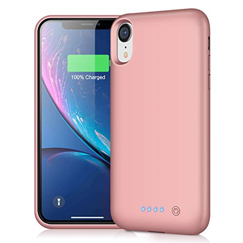 Pxwaxpy Battery Case for iPhone XR, 6800mAh Portable Charging Case