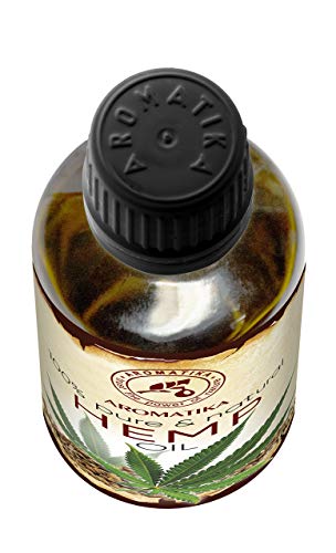 Hemp seed oil 100ml - 100% Pure & Natural Hemp Seed Oil - Benefits for Skin - Hair - Face - Body - Great for Beauty - Relax - Massage - Glass Bottle - Image 4