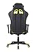 Turismo Racing Ancora Series Gaming Chair Black and Yellow Ergonomic Gaming Bucket Lumbar Support Executive Computer
