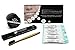 Lodi Complete Vegan Teeth Whitening Kit - Coconut Charcoal Powder, Organic Coconut Oil Pulling Mouthwash, Bamboo Toothbrush Set - All-Natural, Eco-Friendly - Teeth Enamel and Gum Safe, Non Sensitive