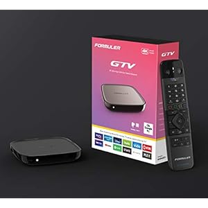 Formuler GTV 4K UHD Android 9.0 TV IP mediaspeler H.265 HEVC, 16 GB Flash, 2 GB DDR4, Bluetooth afstandsbediening, 2.4/5…