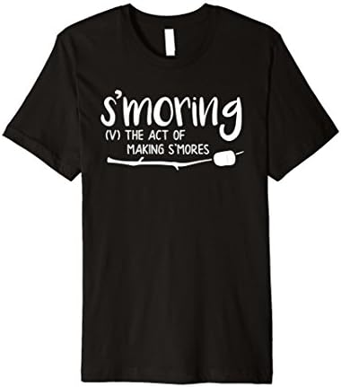 S'moring Making S'mores Cute Funny Summer Bonfire T-Shirt