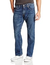 Levi's Men's 559 Relaxed Straight Fit Jean - 38W x 32L - Steely Blue - Stretch