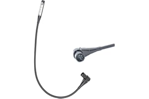 PALPEAL XLR 4 Pin LED gooseneck Light for behringer Allen Heath Mixer DJ,24 inch Flexible gooseneck lamp,White Light,12V,2 Wa