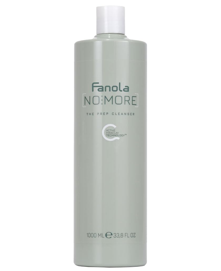 Fanola The Prep Cleanser, Deeply Cleanses Hair Removing Mineral Impurities and Resins from Scalp Keeping Hair Clean and Soft, Silicone Free and Vegan, 1000