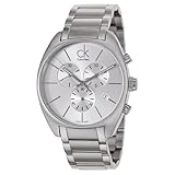 Calvin Klein Men's K2F27126 Exchange Analog Display Swiss Quartz Silver Watch