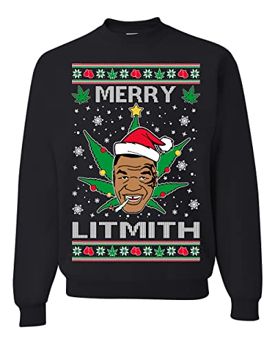 Merry Lithmith Tyson Weed Pot Leaf Join Stoner Ugly