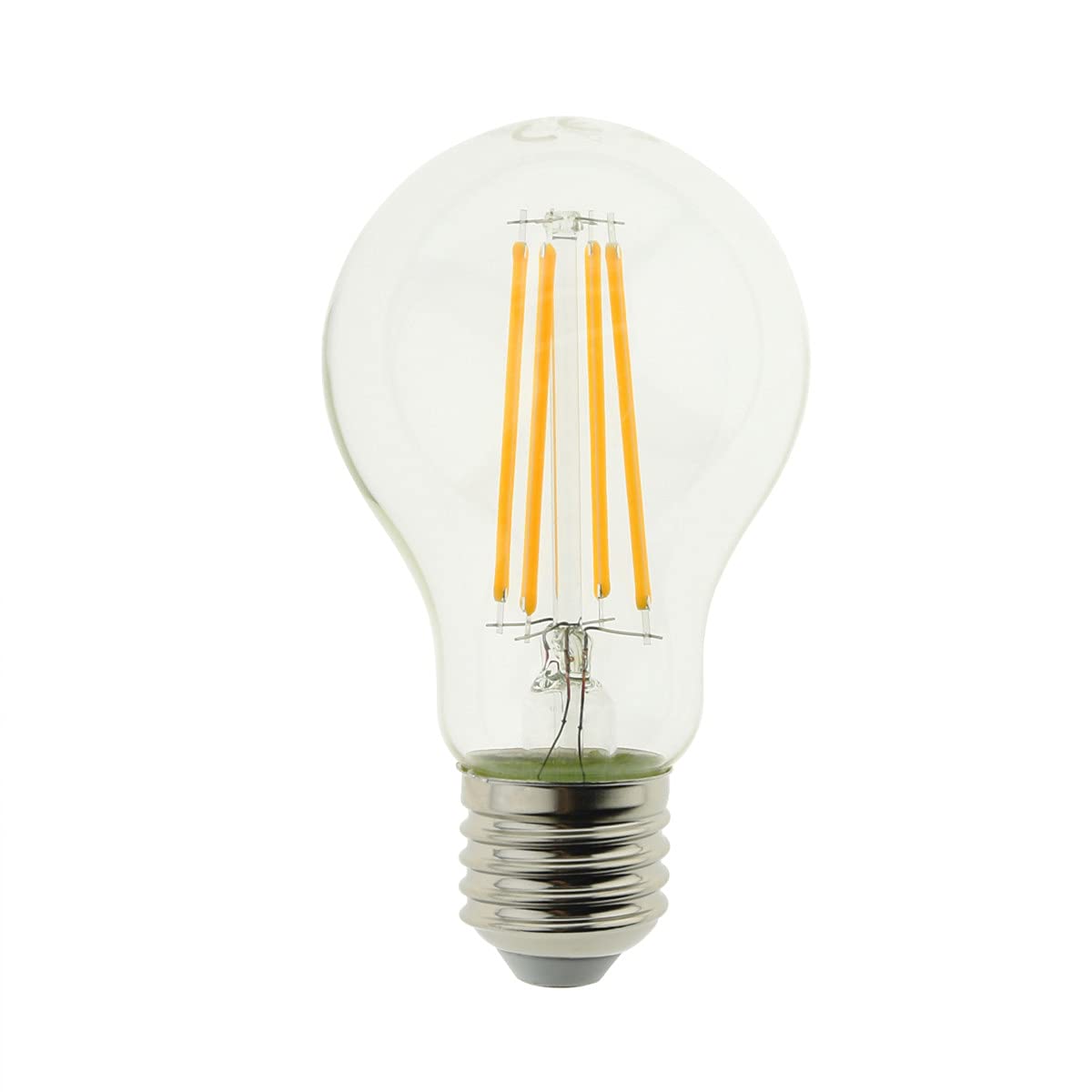BLAUPUNKT Filament LED Bulb A60, E27 Screw, 8W (75W Equivalent), 1055 Lumen, Warm White 2700K, Non-Dimmable Vintage Retro Decorative Light, Energy‑Saving LED Lamp - 1 Pack