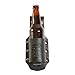 Damn Near Kilt 'Em Premium Black Leather Bottle Holder Kilt Accessory
