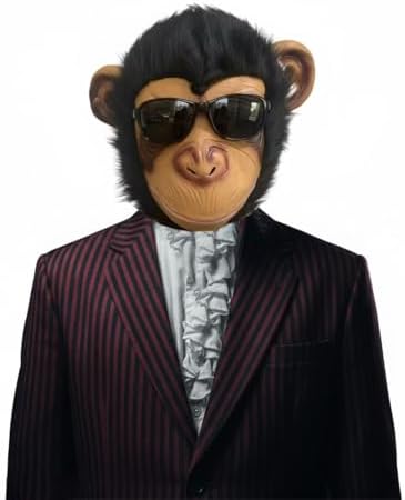 Amazon.com: HENGYUTOYMASK Realistic ape chimp monkey costume
