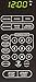 Danby Designer 0.7 cu.ft. Countertop Microwave, Black/Stainless Steel