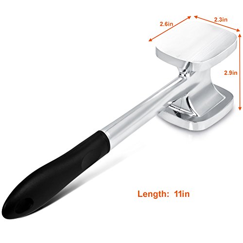 FBasics Meat Tenderizer Mallet Kitchen Meat Pounder mallet for Pounding