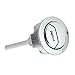 Owfeel Toilet Tank Button Dual Push Flushing Toilet Button 48mm Toilet Button Replaced Flush Button with Thread Diameter