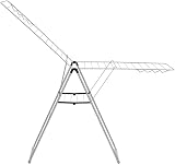 Brabantia HangOn Laundry Drying Rack 25m Metallic Grey Compact Foldaway view 6