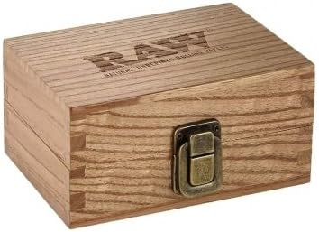 RAW Caja de Almacenamiento de Madera en Bruto: Amazon.es: Hogar