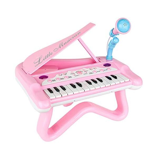 Toyvelt-Toy-Piano-For-Toddler-Girls-Cute-Piano-for-Kids-With-Built-In-Microphone-Music-Modes-Best-Birthday-Gifts-For-2-3-4-5-Year-Old-Girls-Educational-Keyboard-Musical-Instrument-Toys Toyvelt Toy Piano For Toddler Girls Cute Piano for Kids With Built In Microphone & Music Modes Best Birthday Gifts For 2…