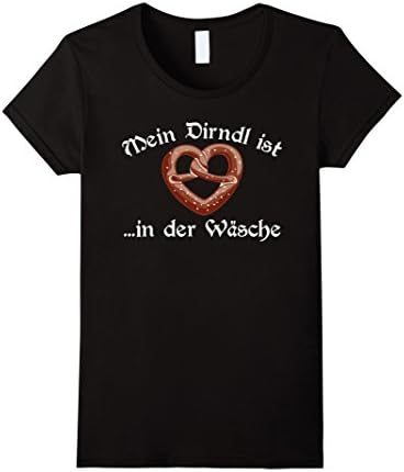 Womens My Dirndl Is In The Wash - Funny Oktoberfest T-Shirt Large Black