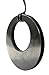 Shungite Pendant Double Circle. EMF Protection Stone. Genuine Shungite and Highest Quality Guarantee.