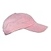 DALIX Unisex Youth Childrens Cotton Cap Adjustable Plain Hat - Unstructured (Pink)