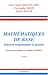 Mathématiques de base - sciences économiques et gestion (ECONOMETRIE, MA) by 