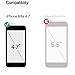 iPhone 6 Case, KINFUTON Slim iPhone 6 Phone Case, IMD Soft TPU Case Anti Scratch , Compatible with iPhone 6/6s 4.7