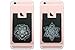 (Two) Mandala Cell Phone Stick on Wallet Card Holder Phone Pocket for iPhone, Android and All Smartphones.