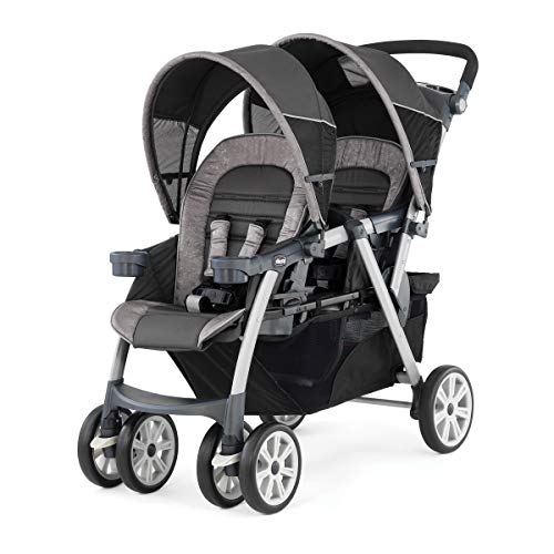 Chicco Cortina Together Double Stroller Meridian, Brown in Oman