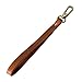 Nanafast Genuine Leather Gold Buckle Wrist Strap Replacement Hands-Free Wristlet for Wallets/Keychain/Clutch (Brown)