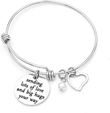 SEIRAA Going Away Gift Coworker Wished Bracelet Retirement Gift Funny Goodbye Gift for Her