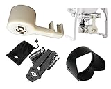 gouduoduo2018 DJI Phantom 3 Professional & Advanced Camera Lens Cap Protector with Gimbal Stabler Lock & Camera Lens Sun Hood Sunshade Cap