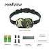 POP VIEW Bark Collar [New Version] Humanely Stops Barking with Sound & Vibration. No Shock, Harmless & Humane, Silver, Small/Medium/Large