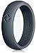 KAUAI Silicone Rings for Women – Soft and Pretty. Comfortable, Breathable, Stackable Rings. Lightweight Rubber Womens Engagement Ring & Wedding Band. Women’s thin Unisex Bands