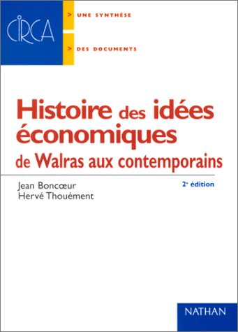 Histoire des idées économiques